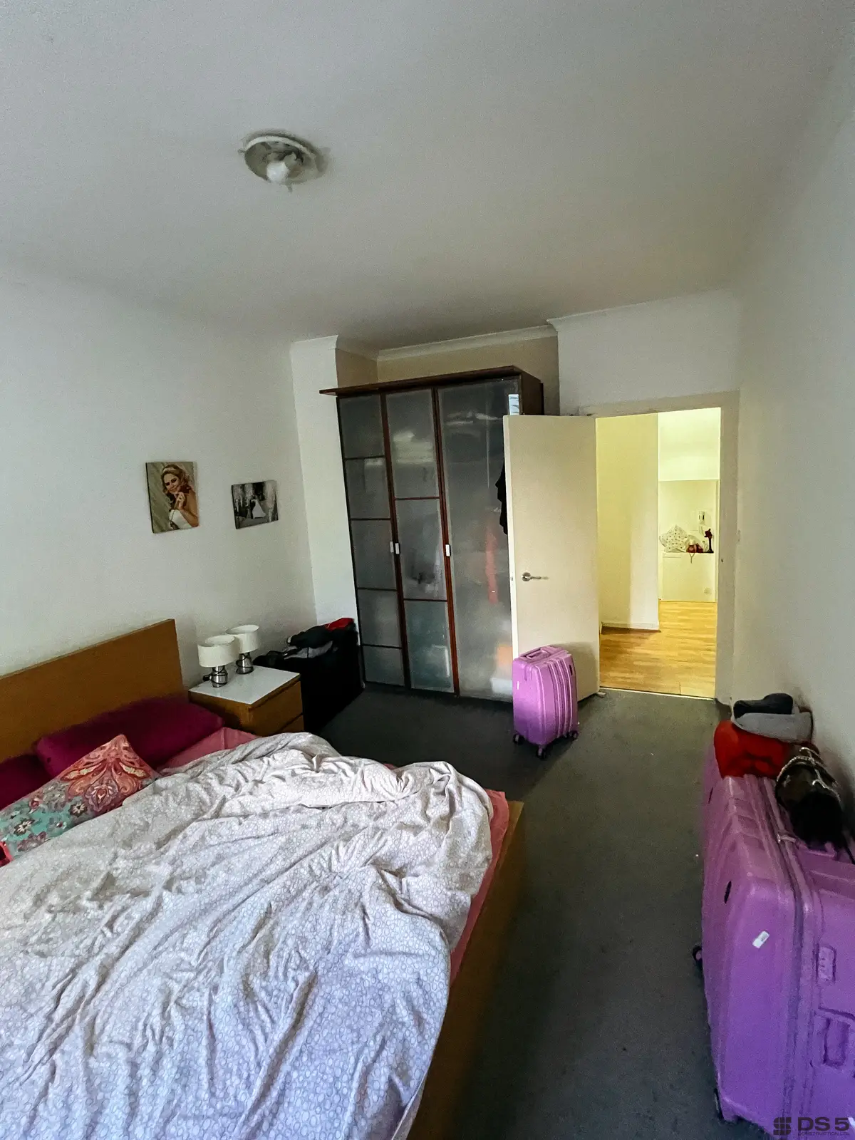 Existing apartment (before works)