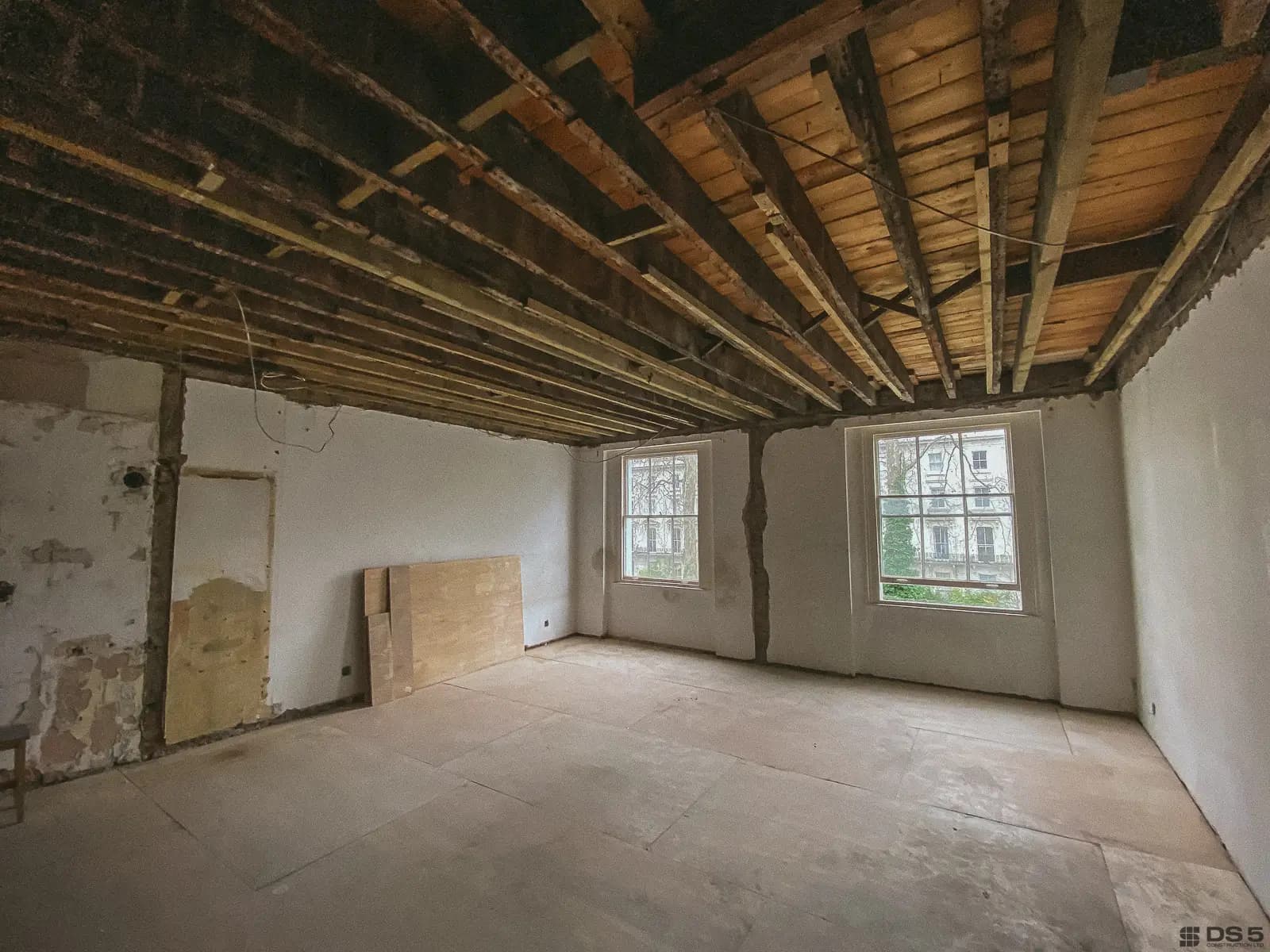 Strip-out and structural opening