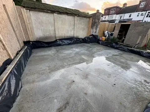 Site & concrete base