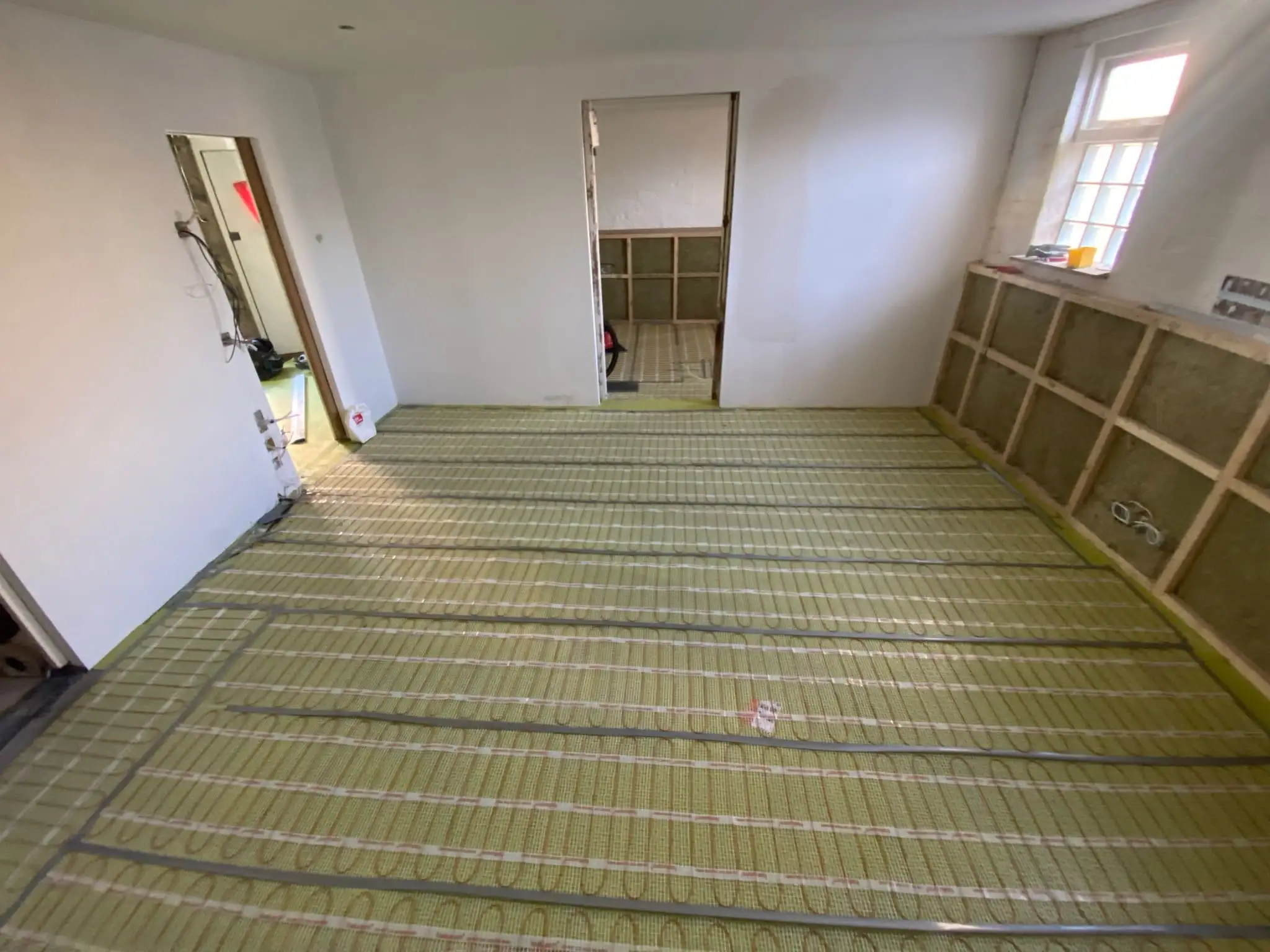 Strip-out & heated subfloors