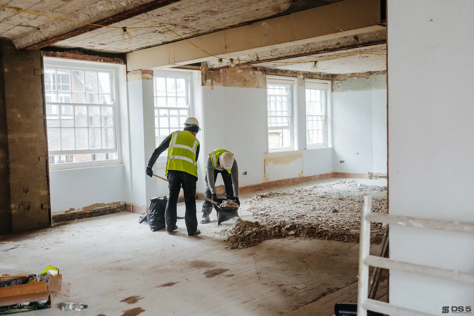 Strip-out and opening works